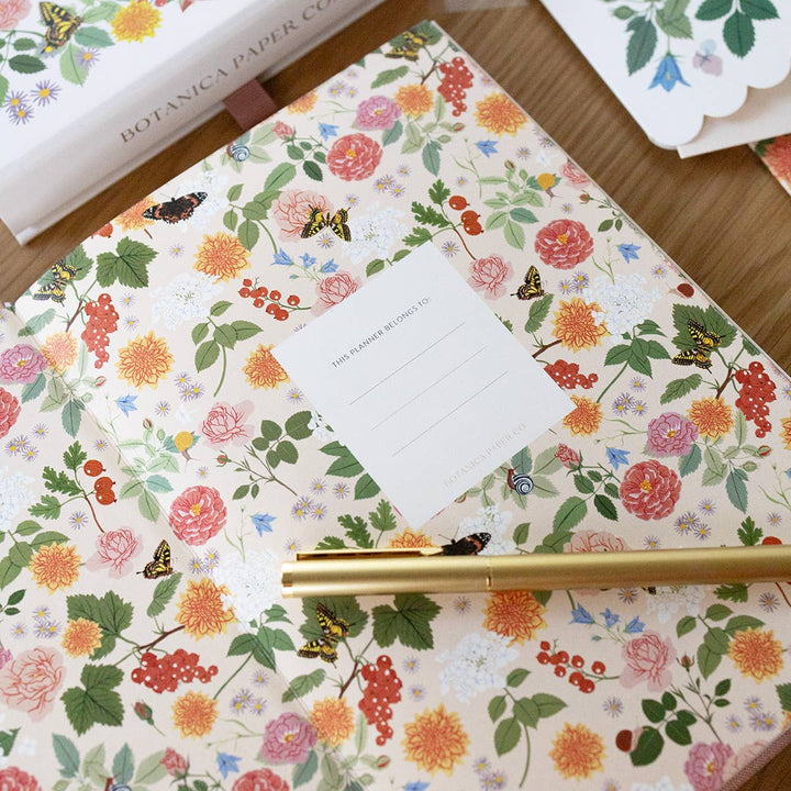 Reverie Linen-Bound Undated Planner