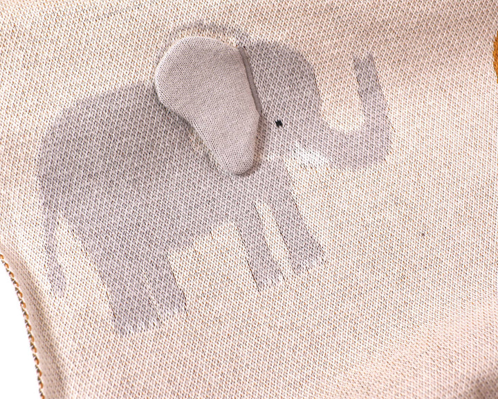 Savannah Organic 3D Knit Baby Blanket