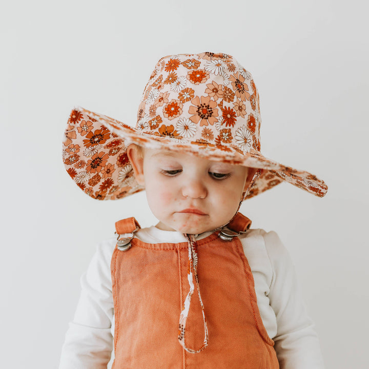 Retro Blooms Baby & Toddler Sunhat UPF 50+
