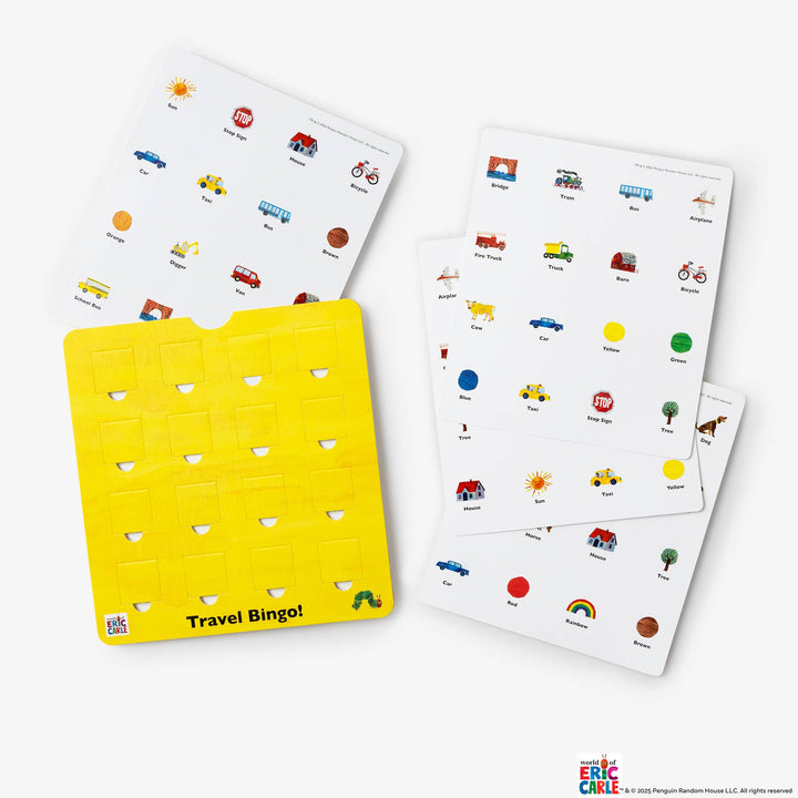 The Very Hungry Caterpillar Travel Bingo Game