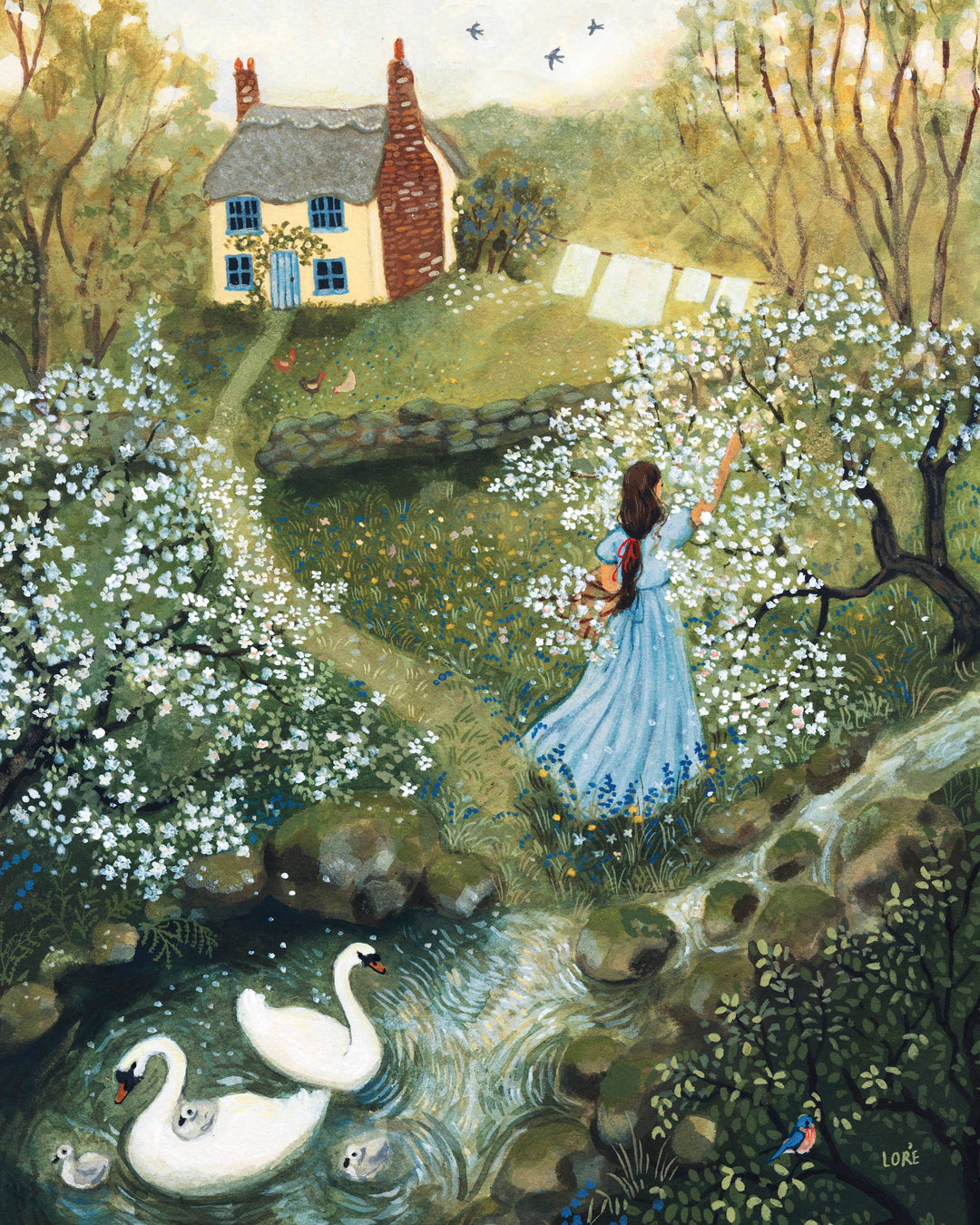 Bluebird Art Print