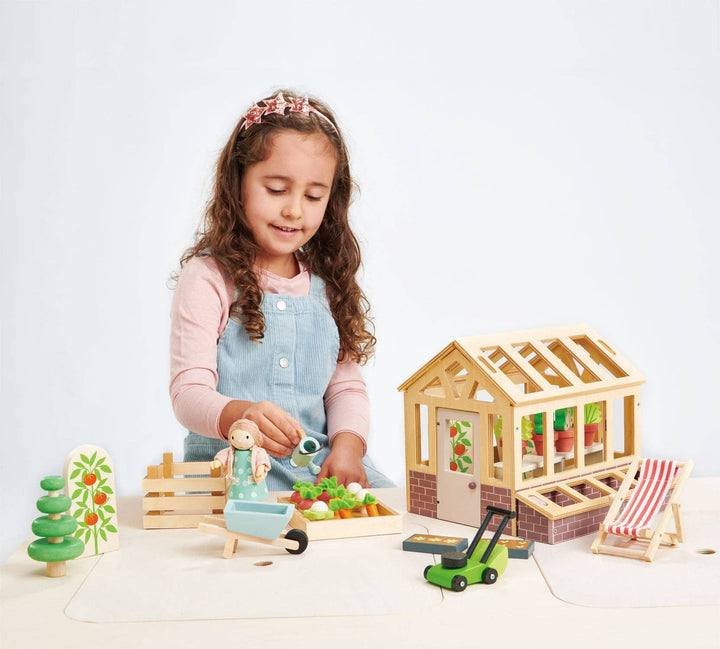 Greenhouse and Garden Set Wooden Toy