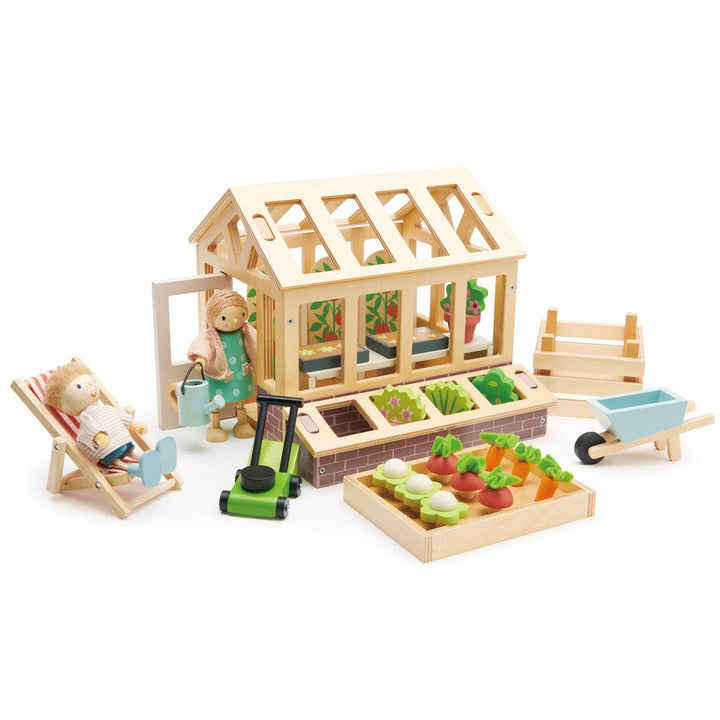 Greenhouse and Garden Set Wooden Toy