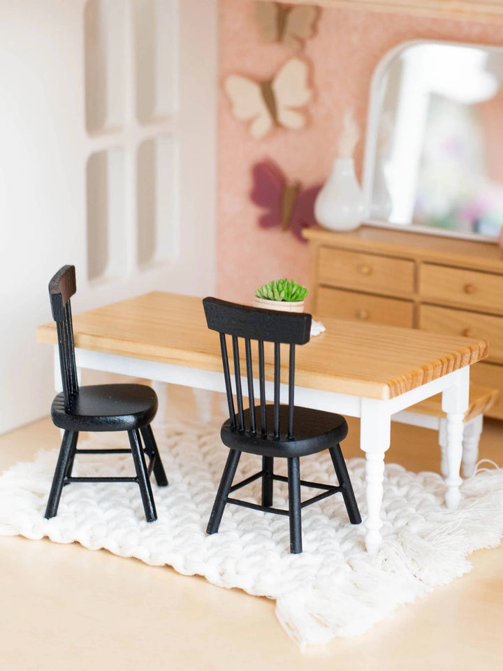 Dollhouse Farm Style Dining Table