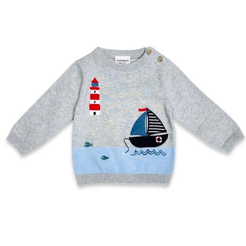 Lighthouse & Boat Pullover Set