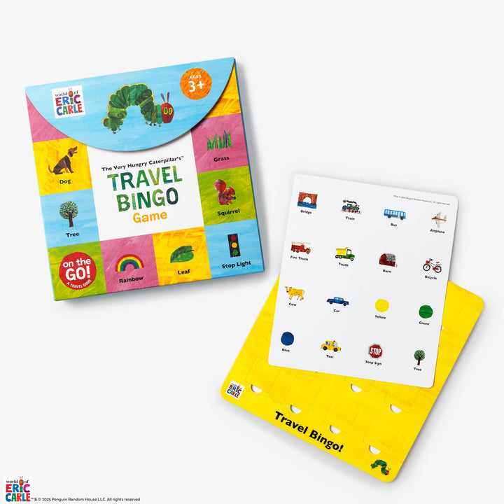 The Very Hungry Caterpillar Travel Bingo Game