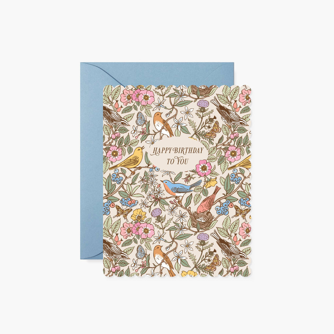 Songbirds Birthday | greeting card