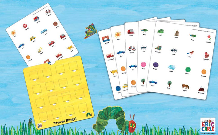 The Very Hungry Caterpillar Travel Bingo Game