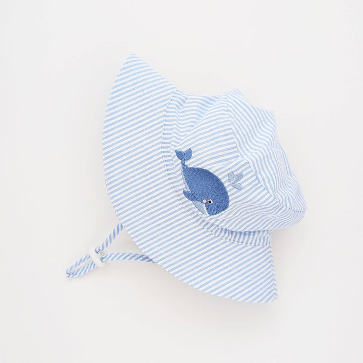 Whale Bucket Baby & Toddler Hat UPF 50+