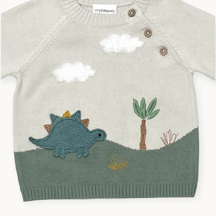 Dino Baby Pullover