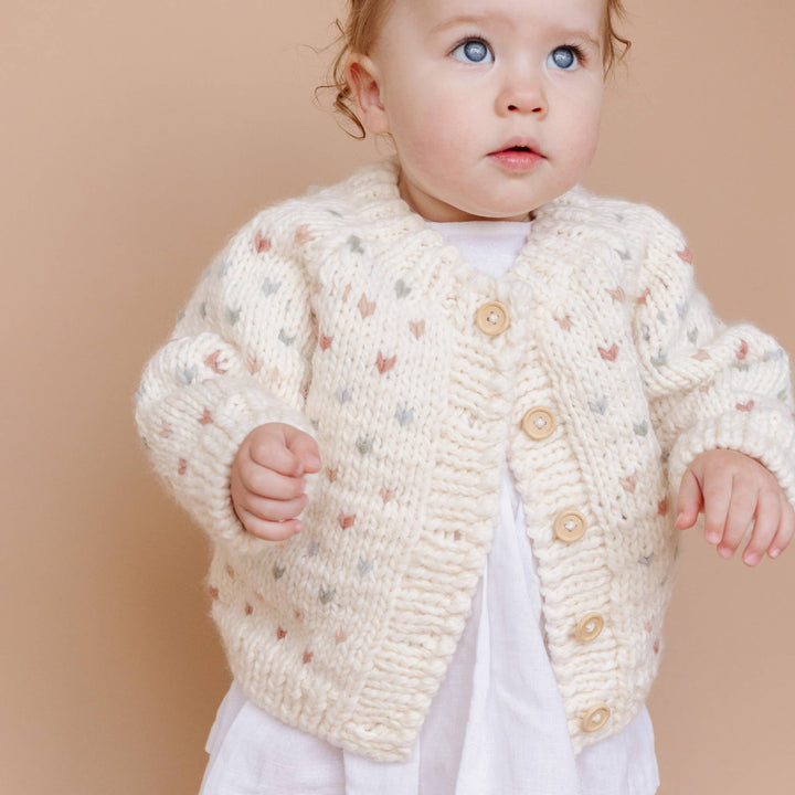 Kids Pastel Sawyer Cardigan