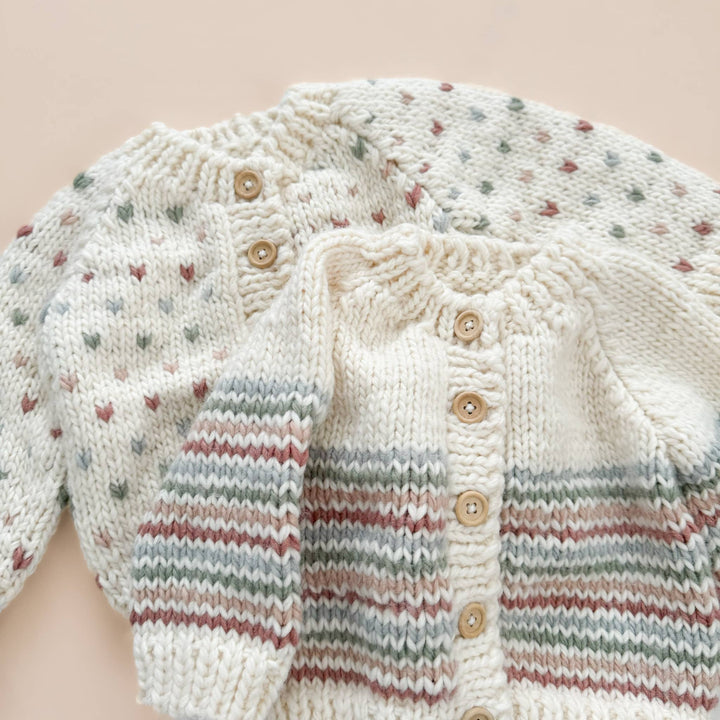Kids Pastel Sawyer Cardigan