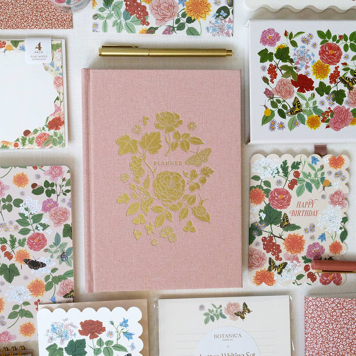 Reverie Linen-Bound Undated Planner