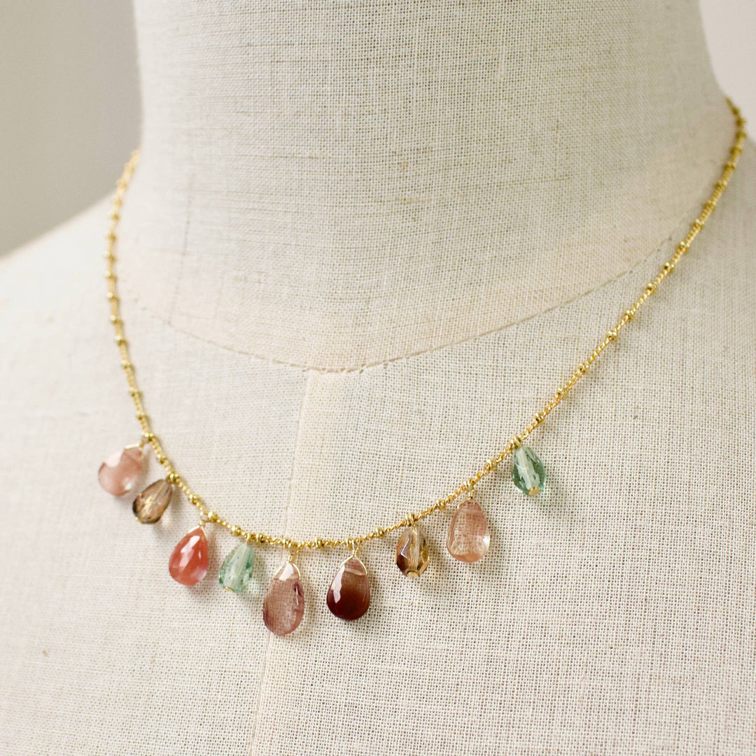 Drop Necklace in Andesine