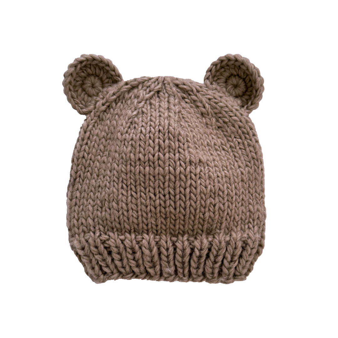 Bear Hat in Tan