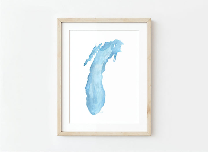 Lake Michigan Print, Local Artist (3 sizes)