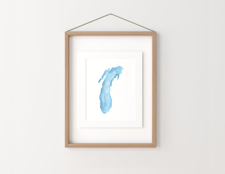 Lake Michigan Print, Local Artist (3 sizes)