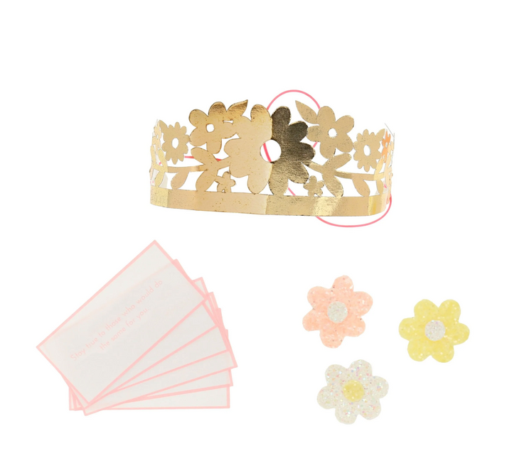 Tissue Floral Crackers, Box of 6