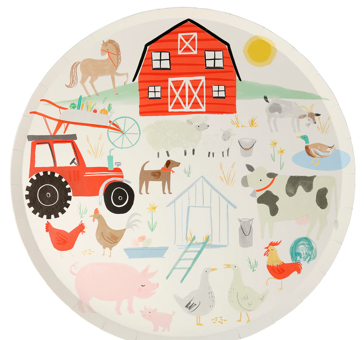 On the Farm Dinner Plates
