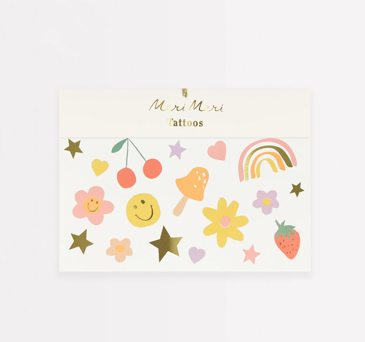 Pack of Temporary Tattoos, Multiple Styles