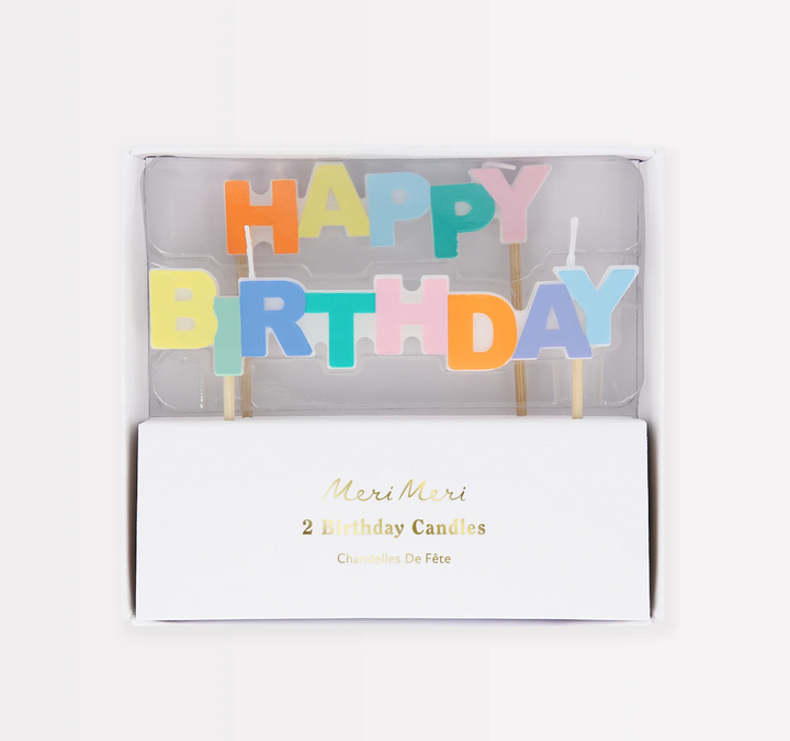Happy Birthday Candles