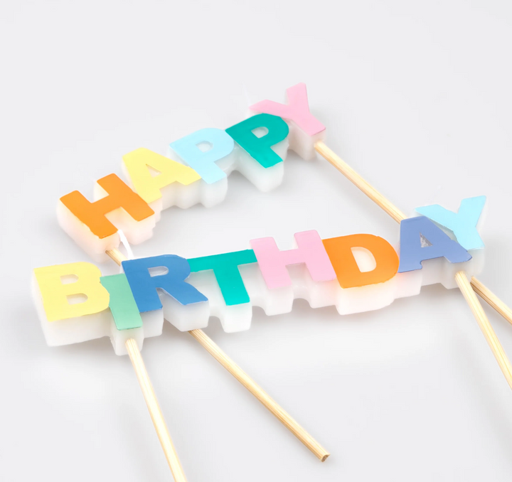 Happy Birthday Candles