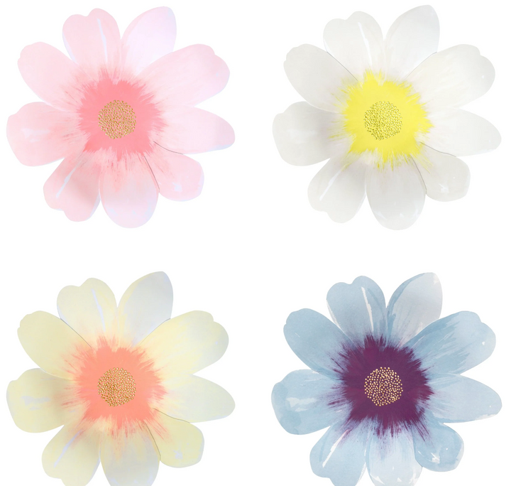 Flower Garden Large Plates