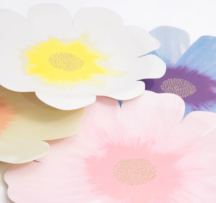 Flower Garden Large Plates