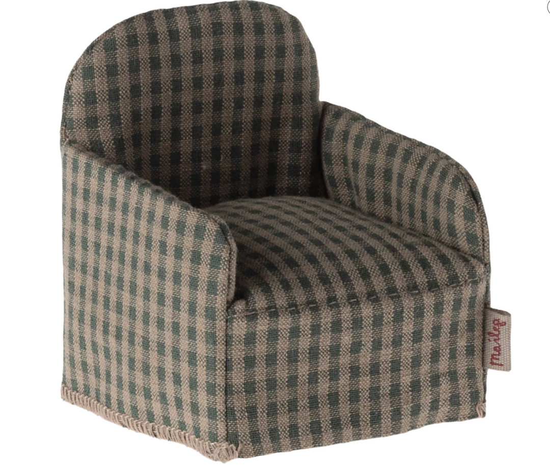 Chair in Green Checker, Mouse