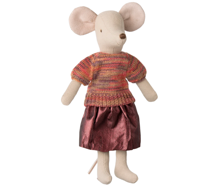 Skirt & Knitted Blouse, Mum Mouse