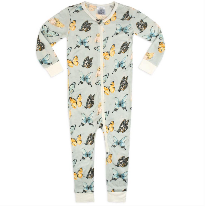 Butterfly Zipper Pajama