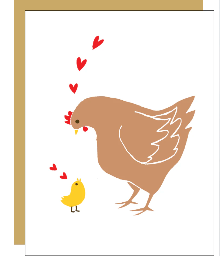 Mother Hen Greeting Card