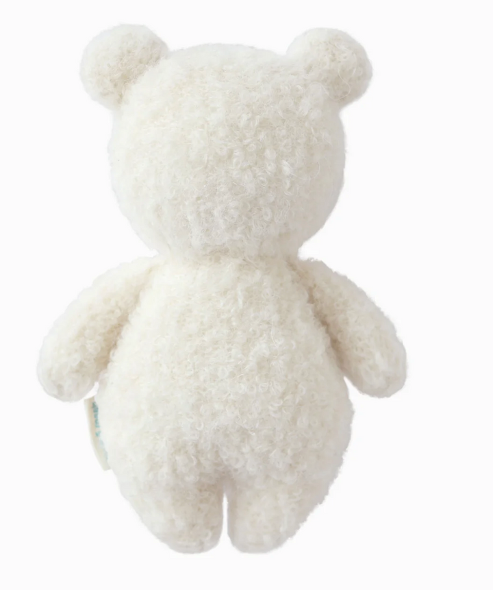 Baby Boucle' Bear in Ivory