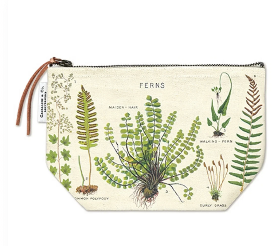 Ferns Vintage Pouch