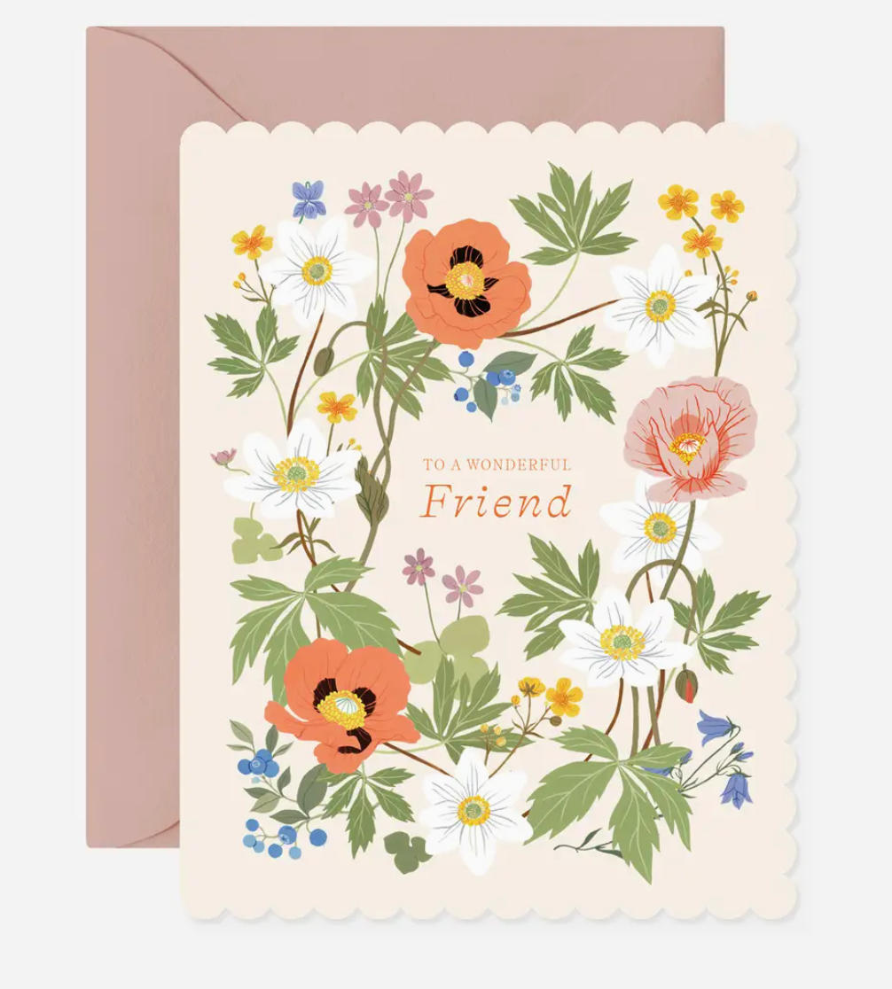 Wonderful Friend Greeting Card
