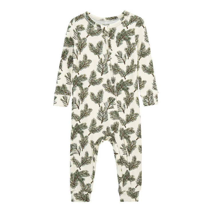 Zipper Pajama in Pine
