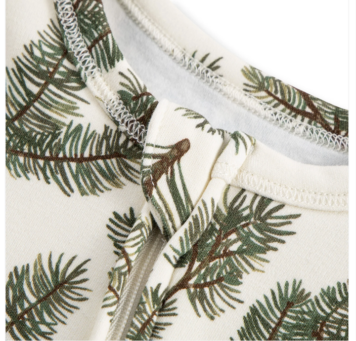 Zipper Pajama in Pine