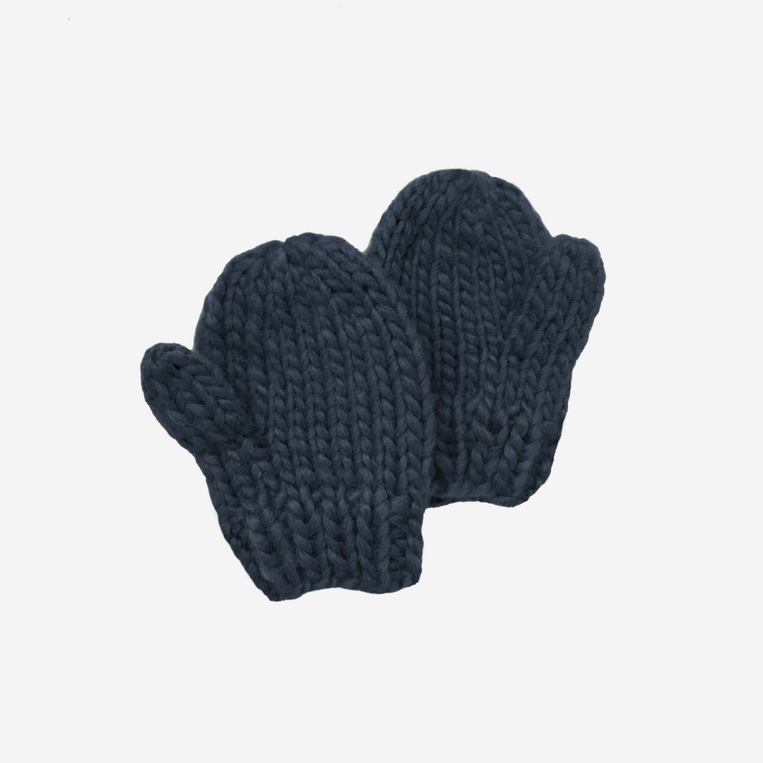 Kids Classic Mittens in Navy