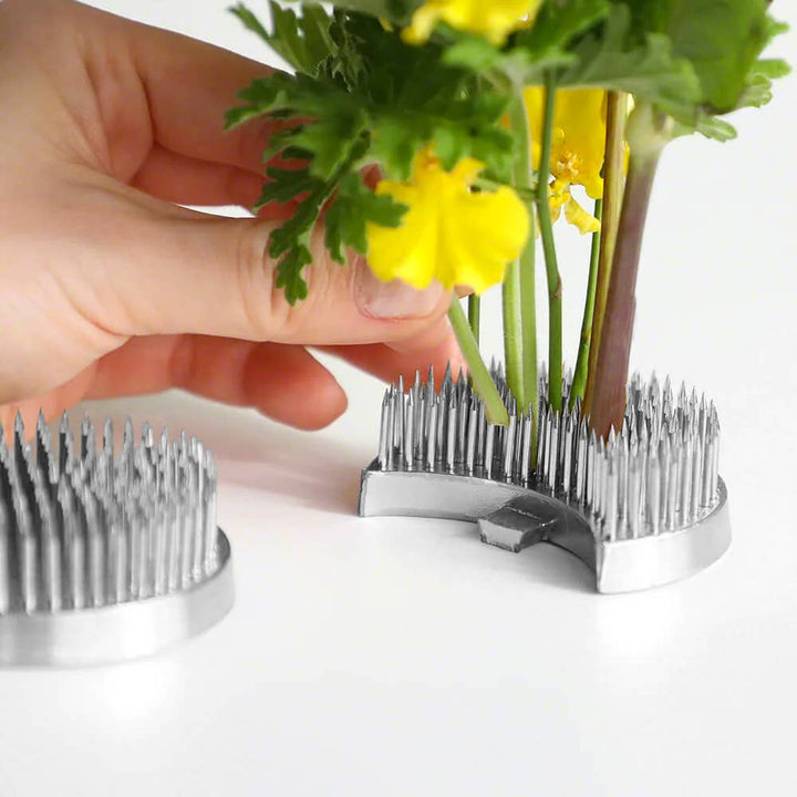 Stainless Steel Ikebana Frogs / Kenzans
