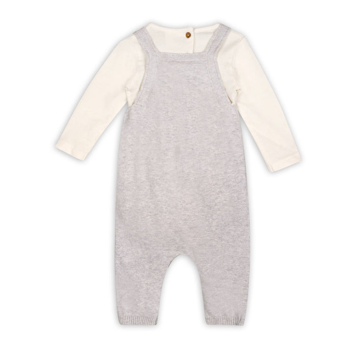 Puppy 3D Knit Pocket Overalls