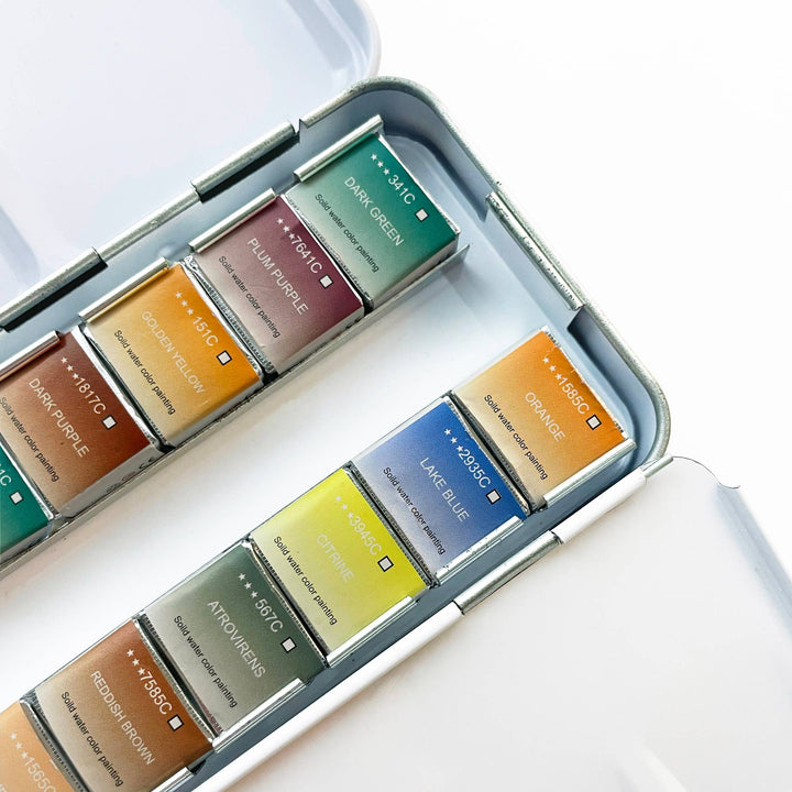 Travel Watercolor Palette