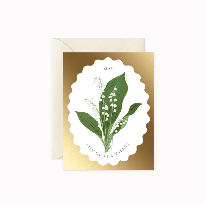 Birth Month Flower | May| Greeting Card