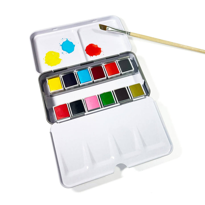 Travel Watercolor Palette