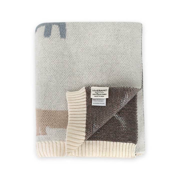 Buddy Dog, Organic Knit Baby Blanket