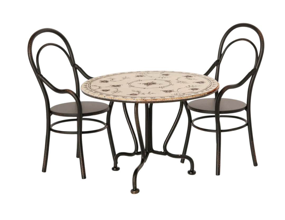 Dining Table, Set with 2 Chairs | Maileg