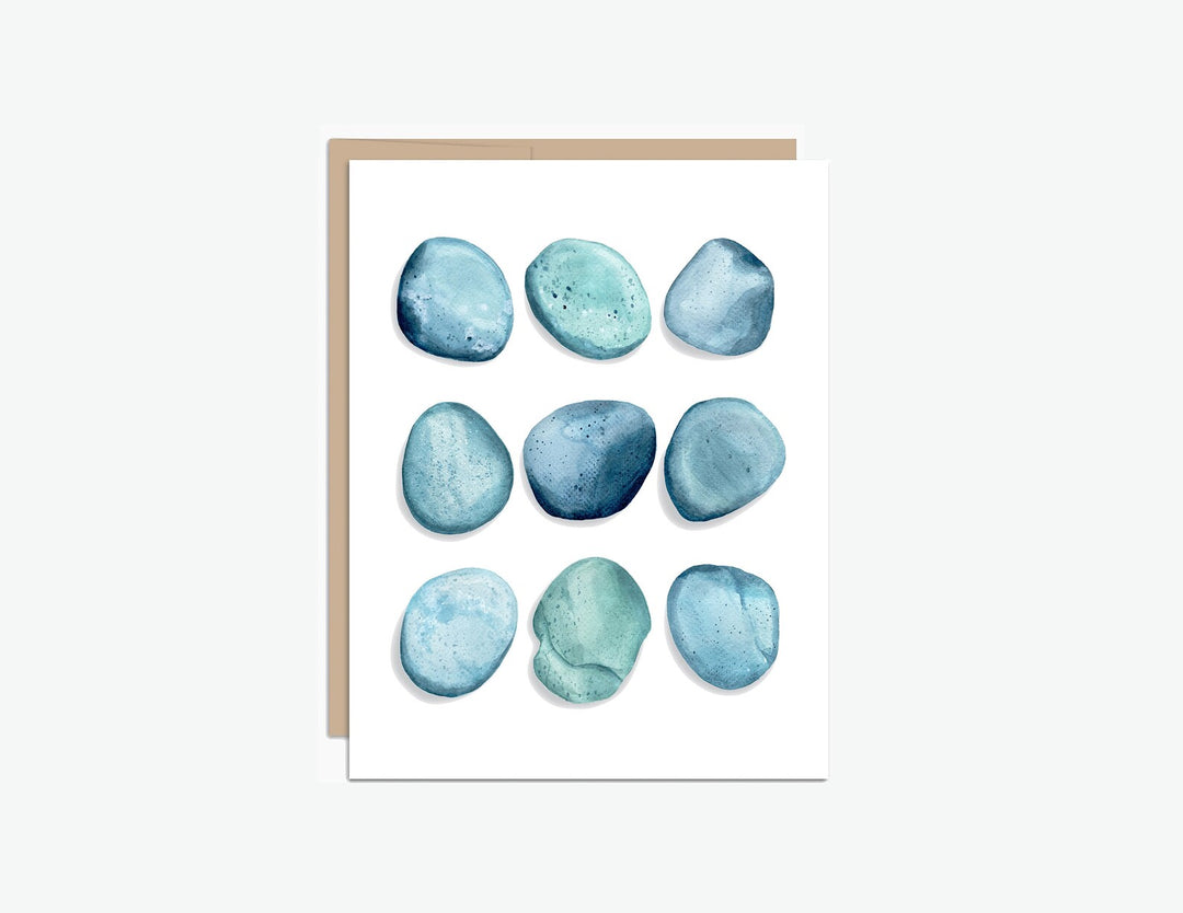 Leland Blue Greeting Card, local artist