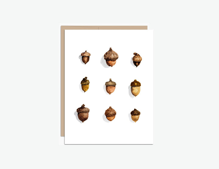 Grid Nature Greeting Card Set, local artist