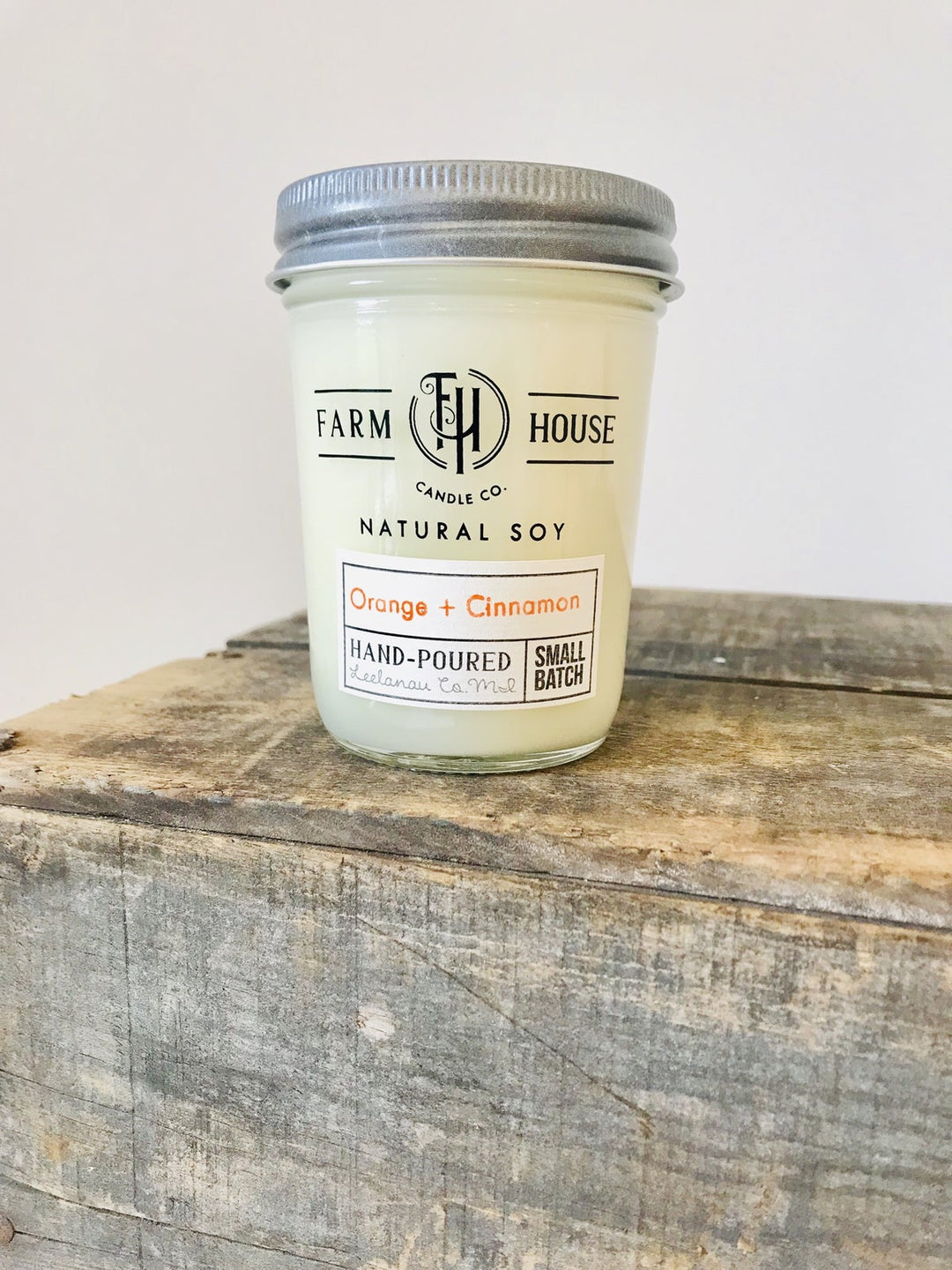 Orange + Cinnamon Candle, 2 Sizes