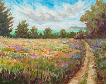 Bay View Trail Print | Betsy O'Neill Art