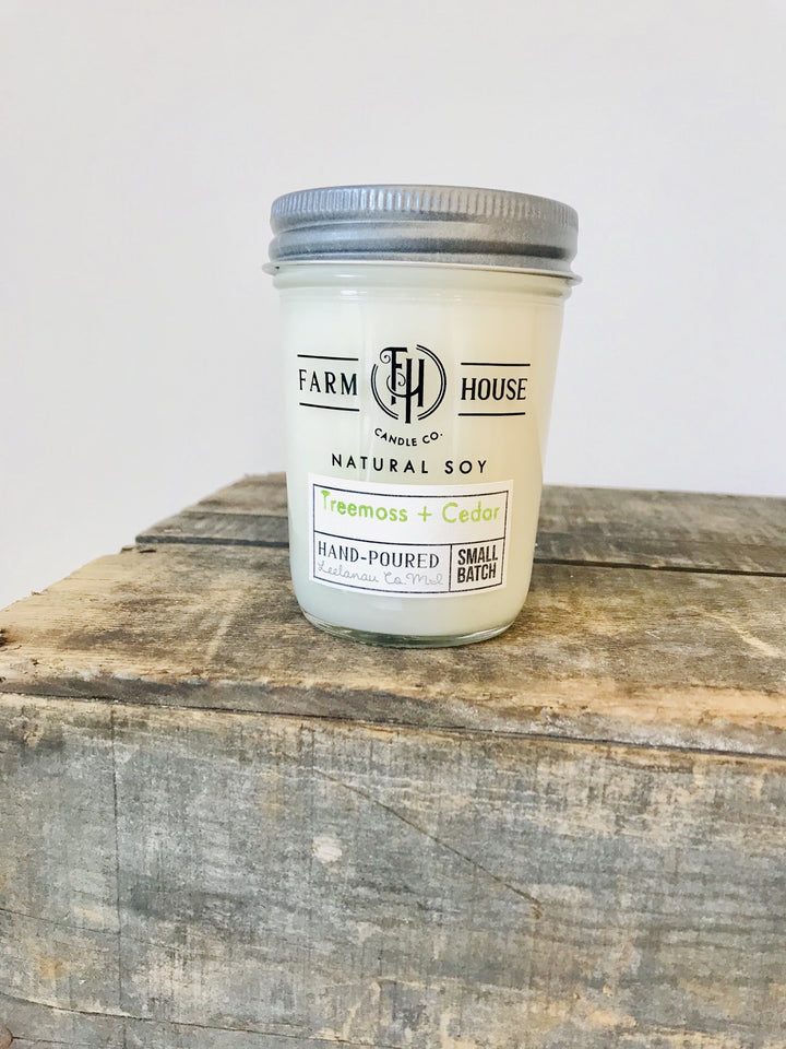 Treemoss + Cedar Candle, 2 Sizes